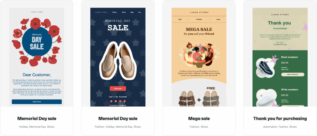 Omnisend email templates