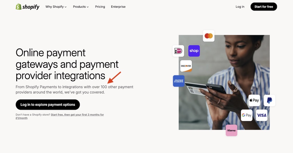 Shopify payment gateways