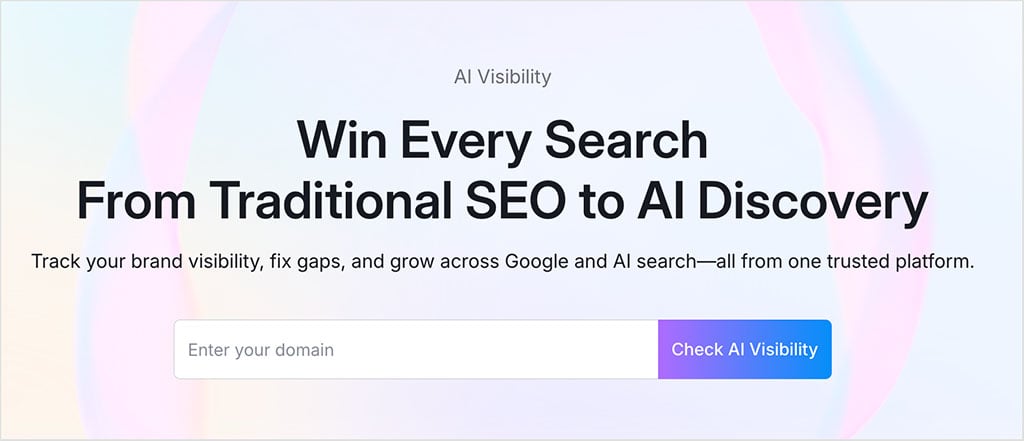 Using Semrush's AI Visibility Toolkit