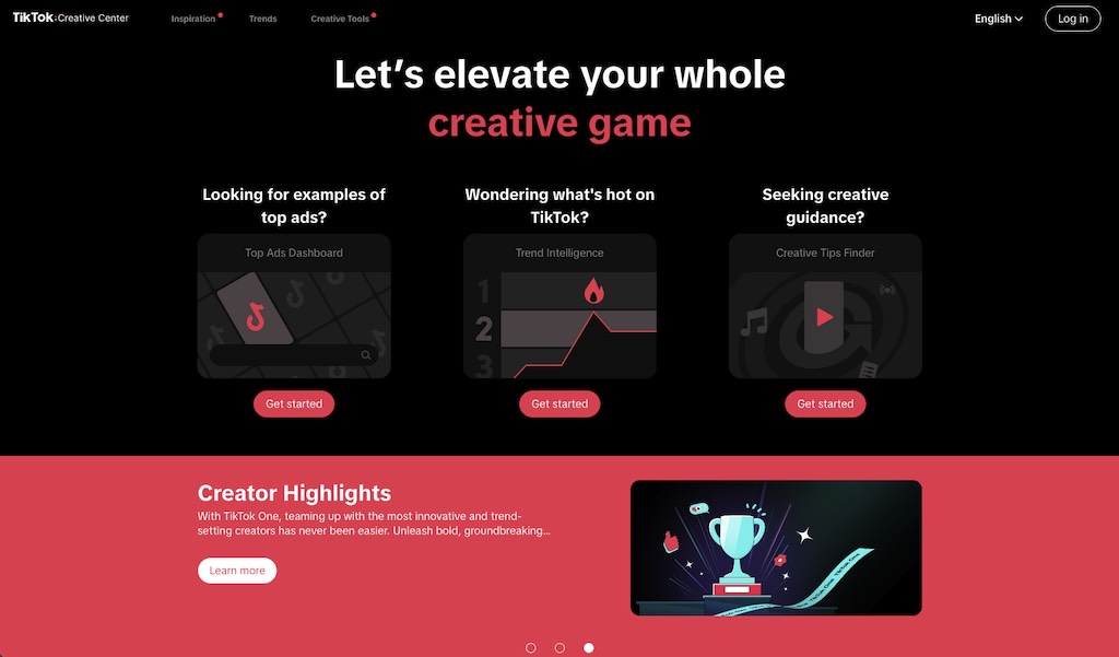 TikTok's Creative Center