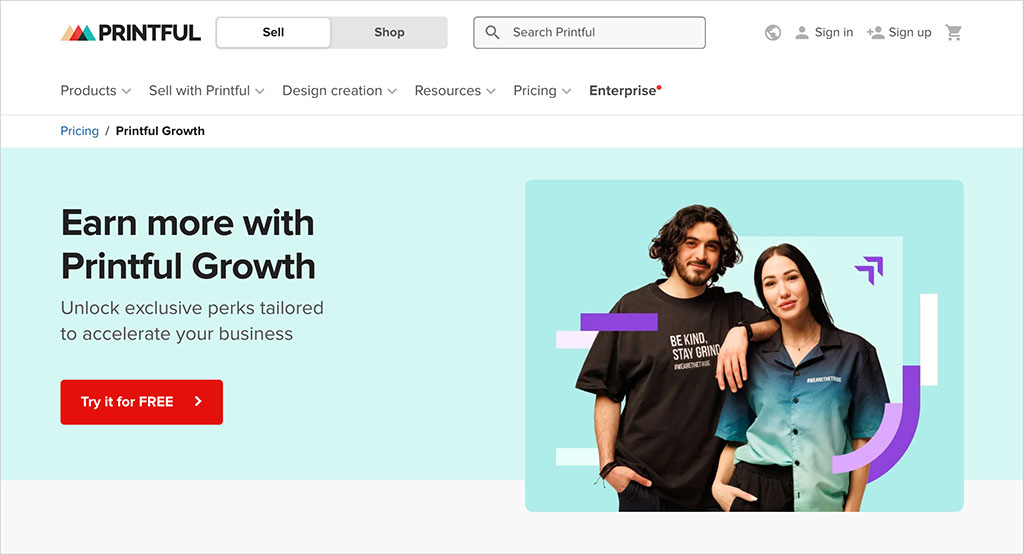 Printful Growth